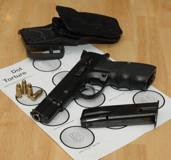 CZ75 set uo for USPA